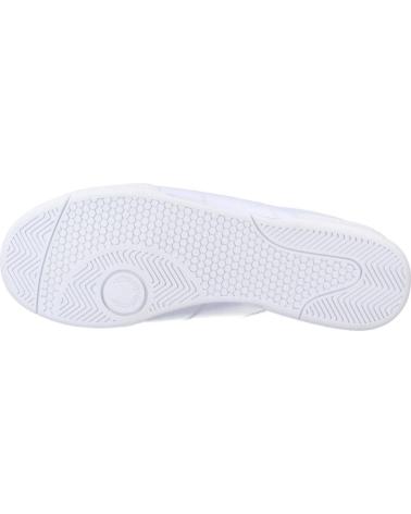 Esportes  de Homem e Mulher e Menino FRED PERRY B4294 B722 100 LEATHER WHITE-NAVY