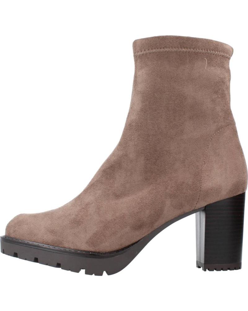 Botines MISS ELASTIC  de Mujer BOTINES MUJER MODELO 77673 COLOR MARRON  TOPO