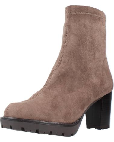 Botines MISS ELASTIC  de Mujer BOTINES MUJER MODELO 77673 COLOR MARRON  TOPO