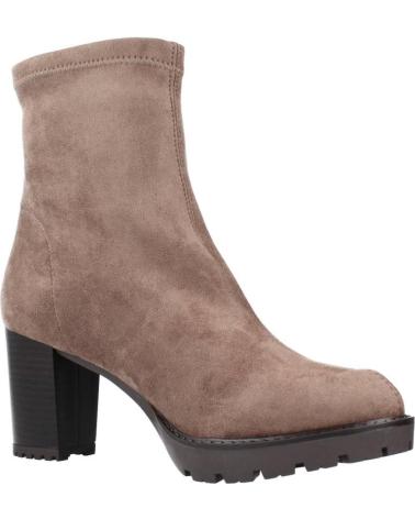 Botines MISS ELASTIC  de Mujer BOTINES MUJER MODELO 77673 COLOR MARRON  TOPO