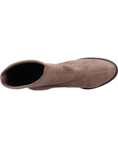 Botines MISS ELASTIC  de Mujer BOTINES MUJER MODELO 77673 COLOR MARRON  TOPO