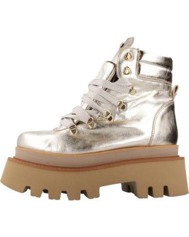 Bottines YELLOW  pour Femme BOTINES MUJER MODELO JOHN COLOR ORO  CHAMPAN