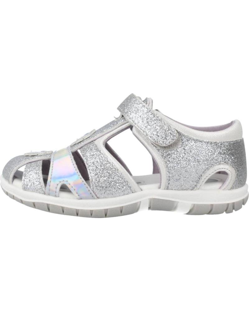 Fischer Markenschuh Nina Pantofole Basse Per Bambine E Ragazze - Nero, Con Chiusura In Velcro, Suola Leggera PU E Fodera In Cotone