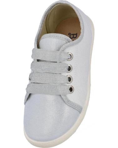 Deportivas de Niña BATILAS 435-109-059E ZAPATILLAS DE LONA PLATA