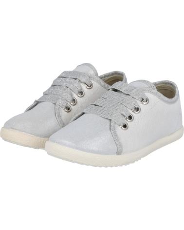 Deportivas de Niña BATILAS 435-109-059E ZAPATILLAS DE LONA PLATA