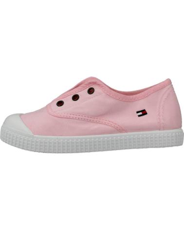 girl Trainers TOMMY HILFIGER ZAPATILLAS NINA MODELO EASY ON SNEAKER COLOR  ROSA