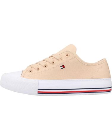 girl Trainers TOMMY HILFIGER ZAPATILLAS NINA MODELO LACE UP COLOR  NUDE