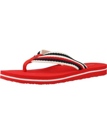 Woman Flip flops TOMMY HILFIGER CHANCLAS MUJER MODELO ESSENTIAL COLOR ROJO  SNE