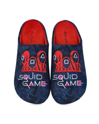 Man House slipers GARZON 16305 246 ZAPATILLAS DE CASA JUEGO DEL CALAMAR  AZUL