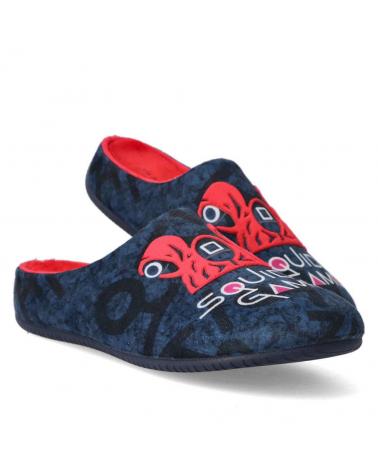 Man House slipers GARZON 16305 246 ZAPATILLAS DE CASA JUEGO DEL CALAMAR  AZUL