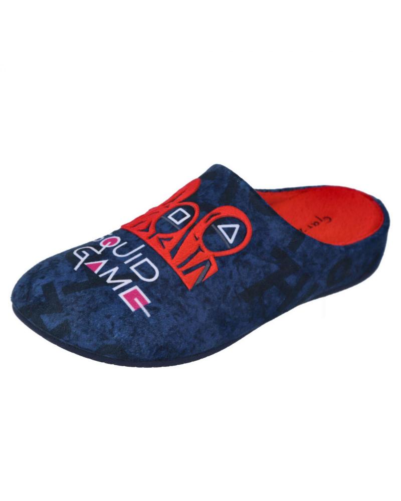 Man House slipers GARZON 16305 246 ZAPATILLAS DE CASA JUEGO DEL CALAMAR  AZUL