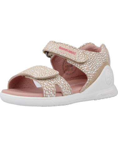 Sandali per Bambina BIOMECANICS SANDALIAS NINA MODELO 232162B COLOR MARRON LINEN