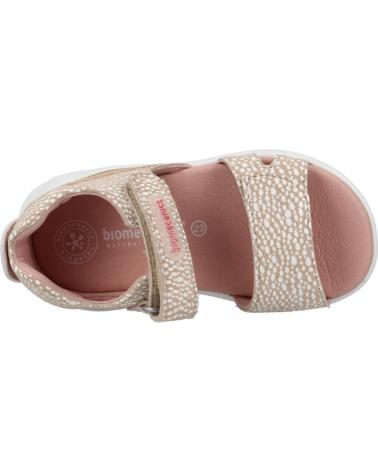 Sandali per Bambina BIOMECANICS SANDALIAS NINA MODELO 232162B COLOR MARRON LINEN