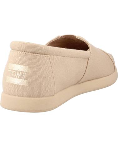 Zapatos TOMS  de Hombre ALPARGATAS HOMBRE MODELO ALP FWD COLOR BEIS  OATMEAL