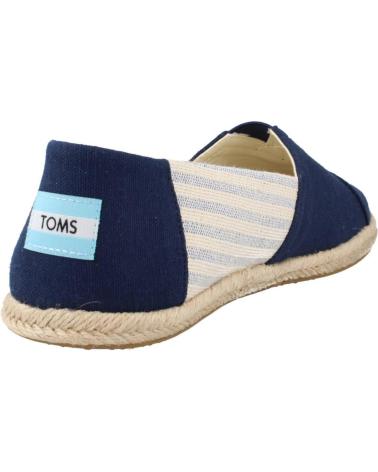 Zapatos TOMS  de Hombre ALPARGATAS HOMBRE MODELO ROPE COLOR AZUL  NAVY