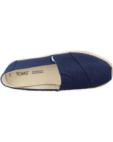 Man shoes TOMS ALPARGATAS HOMBRE MODELO ROPE COLOR AZUL  NAVY