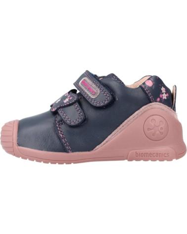 Schuhe BIOMECANICS  für Mädchen BOTAS NINA MODELO 231102B COLOR AZUL  OCEAN