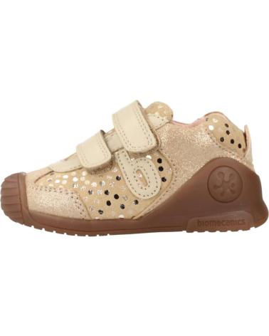 Schuhe BIOMECANICS  für Mädchen BOTAS NINA MODELO 231116B COLOR ORO  BEACH