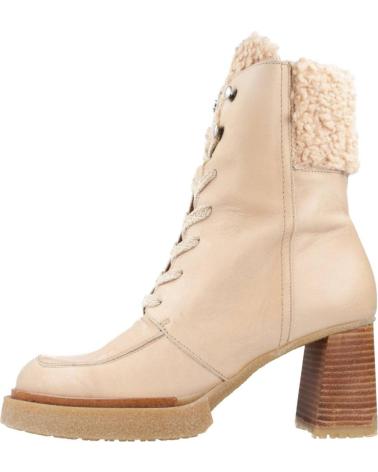Woman Mid boots WONDERS BOTINES MUJER MODELO H5212 COLOR BEIS  CREAM