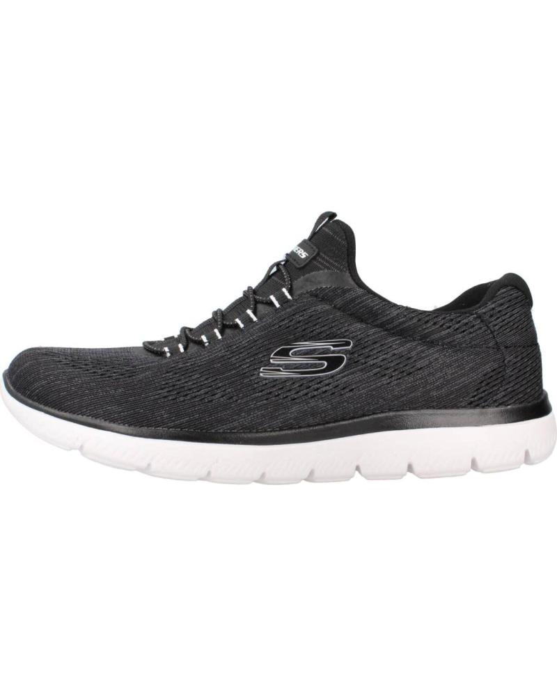 SKECHERS ZAPATILLAS 150113-BKW EN PARA MUJER BEIGE