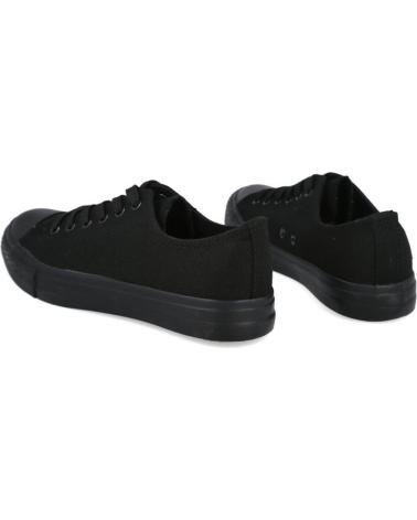 Sportif pour Homme L&R SHOES ZAPATILLAS LONA DF2001-4 HOMBRE NEGRO