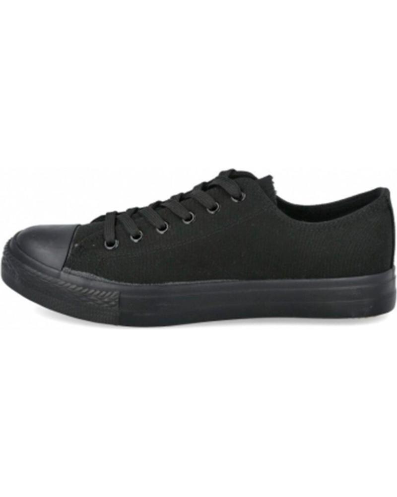 Sportif pour Homme L&R SHOES ZAPATILLAS LONA DF2001-4 HOMBRE NEGRO