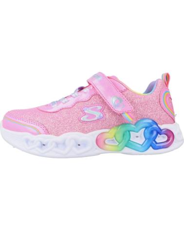 Esportes  SKECHERS  de Menina ZAPATILLAS NINA MODELO 303751L COLOR ROSA  PKMT