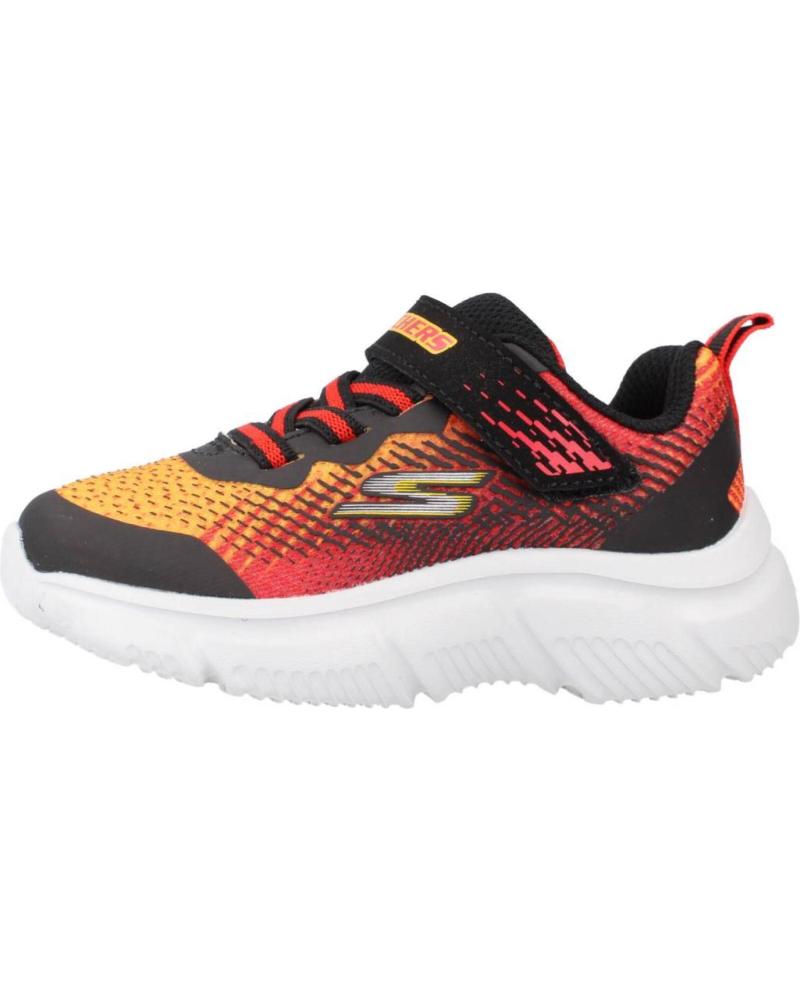 Deportivas SKECHERS  de Niña y Niño ZAPATILLAS NINO MODELO GO RUN 650 COLOR ROJO  BKRD