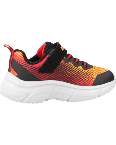 Deportivas SKECHERS  de Niña y Niño ZAPATILLAS NINO MODELO GO RUN 650 COLOR ROJO  BKRD