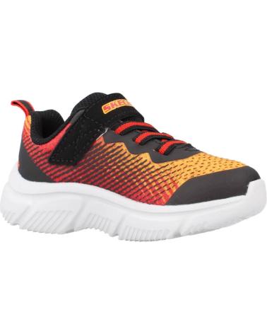 Deportivas SKECHERS  de Niña y Niño ZAPATILLAS NINO MODELO GO RUN 650 COLOR ROJO  BKRD