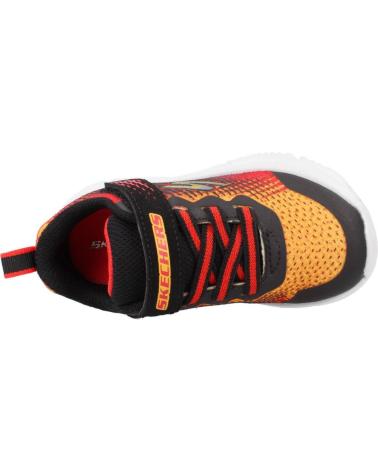 Deportivas SKECHERS  de Niña y Niño ZAPATILLAS NINO MODELO GO RUN 650 COLOR ROJO  BKRD