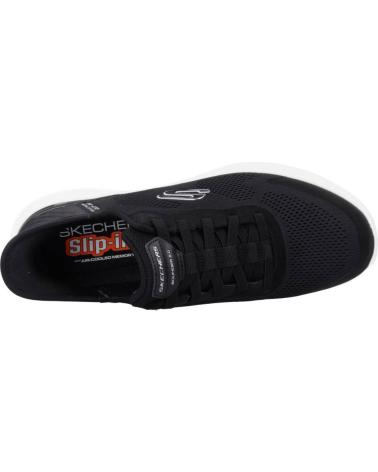 SKECHERS ZAPATILLAS EN MULTICOLOR PARA HOMBRE BLACK MESH-SYNTHETIC