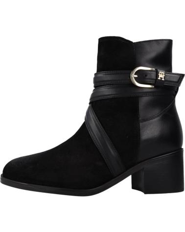 Bottines TOMMY HILFIGER  pour Femme BOTINES MUJER MODELO ELEVATED ESS THERMO MIDH COLOR NEGRO BD  BDS