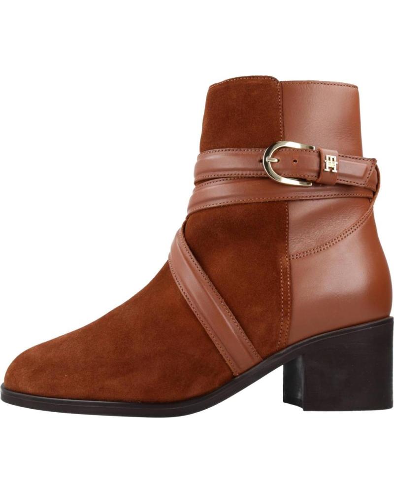 Stiefel TOMMY HILFIGER  für Damen BOTINES MUJER MODELO ELEVATED ESS THERMO MIDH COLOR MARRON G  GTU