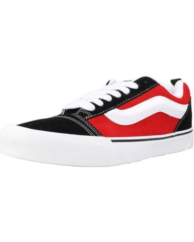 Woman and Man and girl and boy Trainers VANS OFF THE WALL ZAPATILLAS HOMBRE VANS MODELO KNU SKOOL COLOR NEGRO  REDWHT