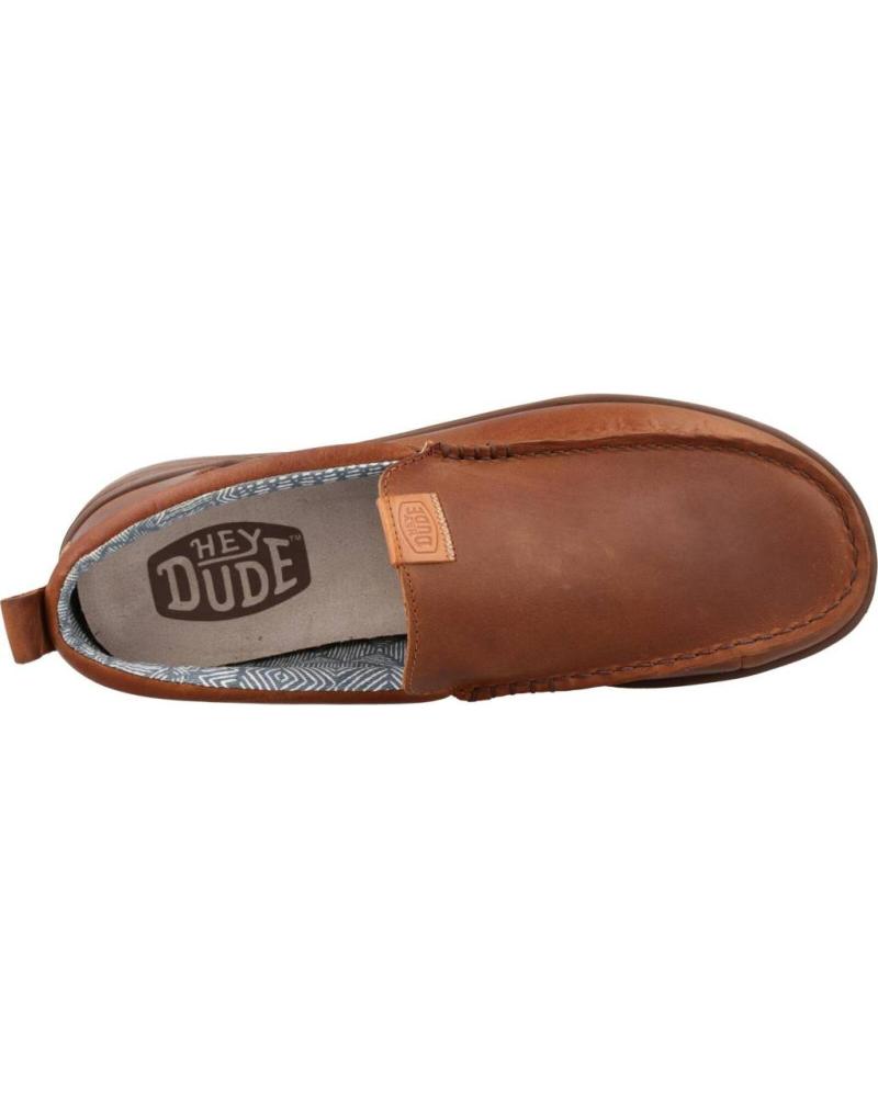 Chaussures Hommes Hey Dude Wally Grip 40175 Mocassins à Enfiler Memory