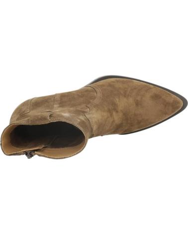 Botines ALPE  de Mujer BOTINES MUJER MODELO WESTERN 11 COLOR MARRON  CASTANA
