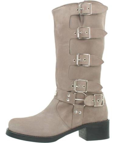 Woman boots YELLOW MODELO LOLA COLOR GRIS  NIKEL