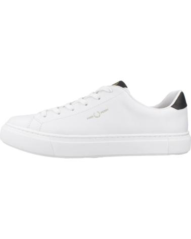 Sportschuhe FRED PERRY  für Herren ZAPATILLAS HOMBRE MODELO B71 TUMBLED LEATHER COLOR BLANCO 10  100WHITE