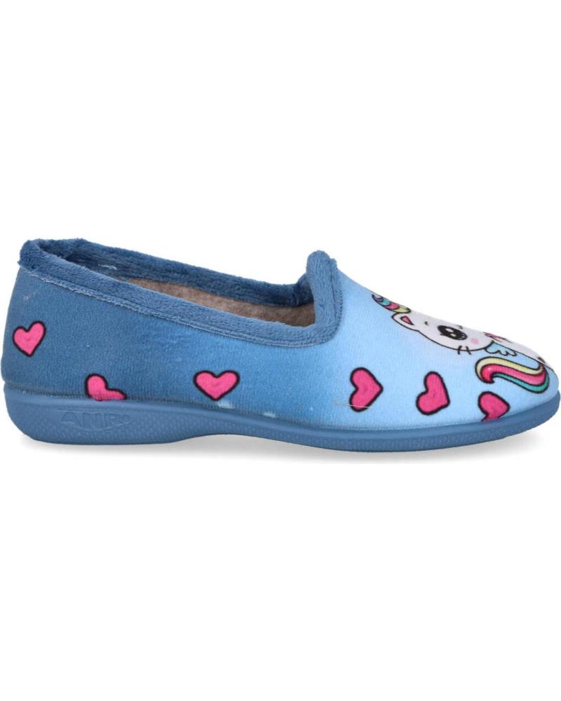 Pantofole ANDREA RUIZ per Bambina 300-85 ZAPATILLAS DE CASA NIÑA AZULON Pantofole ANDREA RUIZ per Bambina 300-85 ZAPATILLAS DE CASA NIÑA AZULON