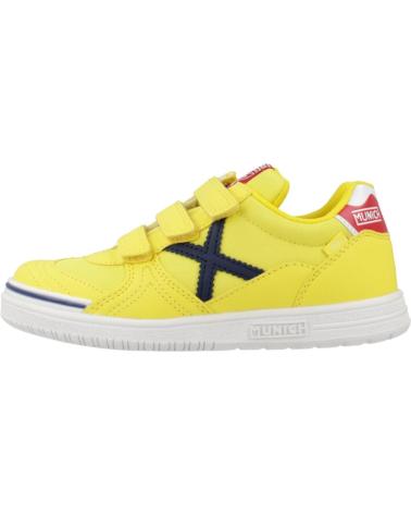 Deportivas de Niña y Niño MUNICH ZAPATILLAS NINO MODELO G-3 KID VCO OTEROS COLOR AMARILLO 285