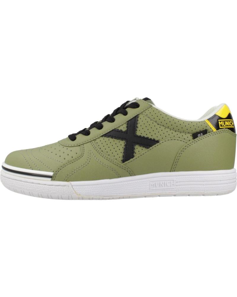 Deportivas de Mujer y Niño MUNICH ZAPATILLAS CASUAL VERDE MILITAR