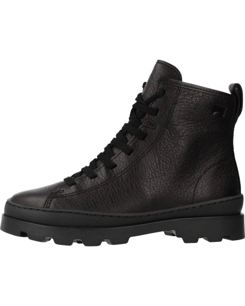 Botines de Niña y Niño CAMPER BOTIN CORDON-CREMALLERA NEGRO