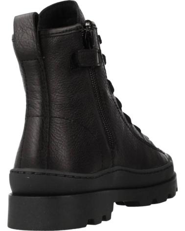 Botines de Niña y Niño CAMPER BOTIN CORDON-CREMALLERA NEGRO