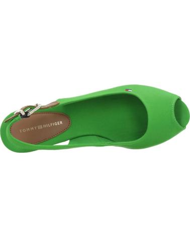 Woman Sandals TOMMY HILFIGER SANDALIAS MUJER MODELO ICONIC ELBA SLING BACK W COLOR VERDE  LXM