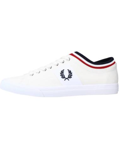 Zapatillas deporte FRED PERRY  pour Homme ZAPATILLAS HOMBRE MODELO UNDERSPIN TIPPED CT COLOR BLANCO 10  100WHITE