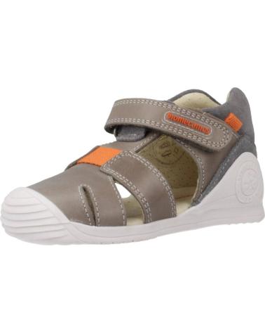 Sandálias de Menino BIOMECANICS SANDALIAS NINO MODELO 202141 COLOR GRIS MARENGO
