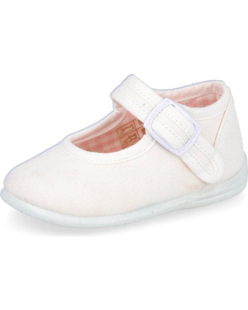Zapatillas Niña Lona Merceditas De Lona Para Niñas Con Hebilla Al Tobillo Zapatillas Lona Niña