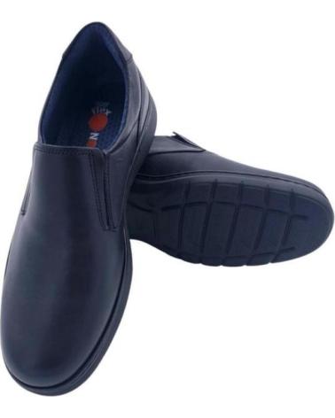 Man shoes NOTTON ZAPATOS HOMBRE ELASTICOS VARIOS 0703  NEGRO