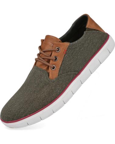 Deportivas de Hombre MTNG MUSTANG 84057 C39327 ZAPATILLAS DE LONA PARA HOMBRE KAKI